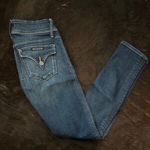 Hudson Jeans Women's Dark Blue Collin Skinny Jeans